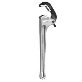60crv Vevor 197988413424 Aluminum Straight Pipe Wrench 18 In Automatic Jaw Adjustment