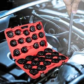Vevor 754194451604 Oil Filter Socket Set Wrench Cap With Case