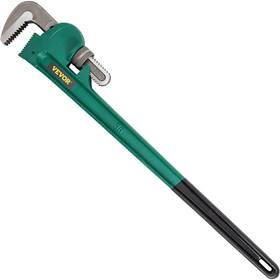 Vevor 789458229446 36-inch Cast Steel Straight Pipe Wrench Ideal For 2 Inch To 3-1/2 Adjust