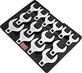 Vevor 840349980324 Crowfoot Wrench Set 1/2 Inch Drive 14-piece Sae 14pcs Silver