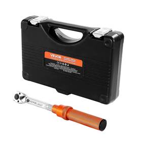 Djsnlbs102300iugkv0 Vevor Click Torque Wrench Set 1/4inch Drive 20-240 Lbf-in/2.3-27.1n.m Orange 72-tooth