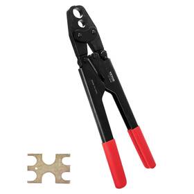 Sdsyjgpex1234sbphv0 Vevor Pex Crimping Tool Dual Head Combo Crimper For 1/2 Inch And 3/4