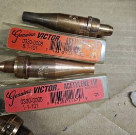1-1-101 Victor 5-1-101 Acetylene Tips And - Made In The Usa