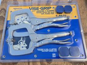 00202-11sp Vise-grip Rare Nos Vntg Pair Of 2 Petersen Dewitt 11sp Locking C-clamps 1991 Usa