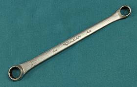 7729 Vulcan Vintage Tools Usa No. Double Box-end Wrench 3/4 Inch X 5/8 10-3/8