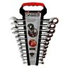 W30641 Performance Tool New Ratcheting Wrench Set Sae Storage 039564306419