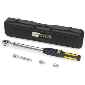 Wxtd-340l Waxtron 1/2 Drive Digital Torque Wrench 12.5-250 Ft-lb 2% Accuracy Color Lcd Buzz