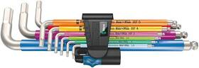 05022699001 Wera 5022699001 3950/9 Hex-plus Multicolour Hf Ss 1 L-key Set 9 Pcs