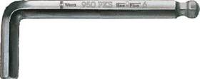 5133155001 Wera Tools 950 Pks L-key Chrome-plated 5x90 Mm 10ea