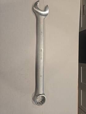 54rz01 Westward 2 In Cominbination 12 Point Open End Box Wrench