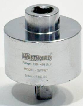 5wfn7 Westward 5wfn9 Torque Limit Adapter 120-480 Lb Model 1/2 Inch Drive