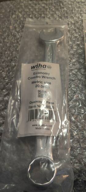 30020 Wiha Economy Combination Wrench 20mm