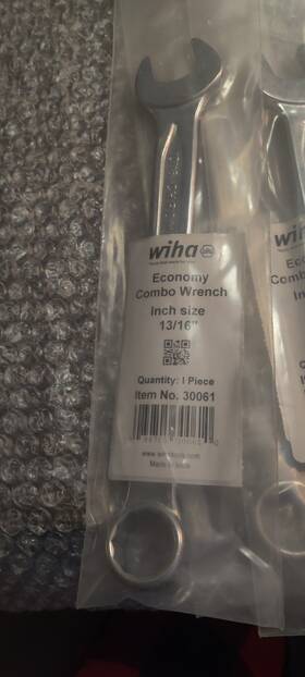 30061 Wiha Economy Combination Wrench 13/16 Inch