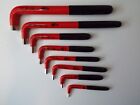 13690 Wiha Insulated 1000v Allen Wrench Set 1/8inch 1/2inch Hex 8pc. L-key