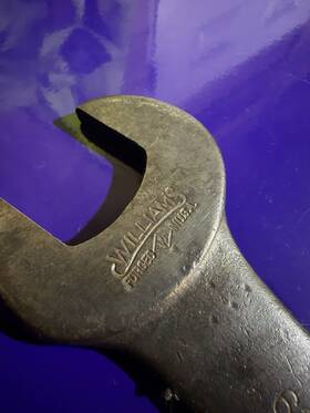 1036-ab Williams Vintage 1036 Ab Open-end Industrial Hand Wrench