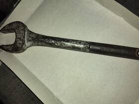 1240toe Williams 1264toe Vintage Open End Tubular Handle 1 -1/4 Inch Wrench Sae Free S/h
