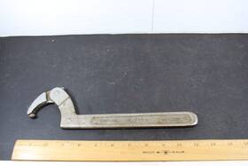 1474 Williams No.1474 Adjustable Hook Spanner Wrench 2 Inch - 4-3/4