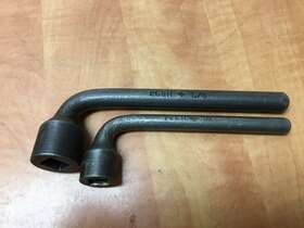 268h-266h Williams 268h 266h Offset 4 Point Wrench Usa Lot Of 2 Bull Gear Pin