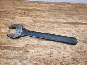 Bw-709 Williams Super Nice Vintage Open-end Wrench 1-1/2 Inch Engineers