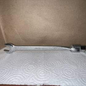 Foe-18 Williams Nos 9/16 Inch Flex Head 12 Point. Combination Wrench Usa