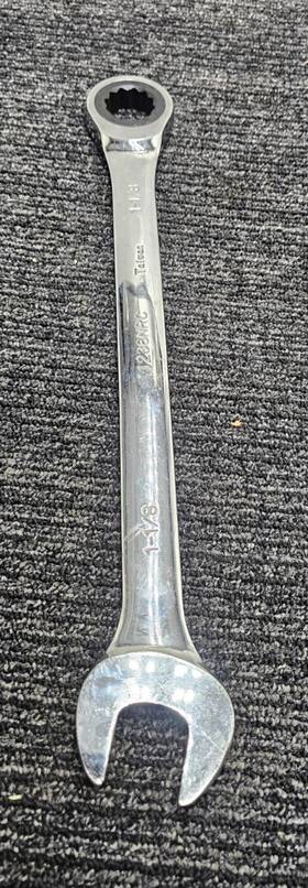 1236nrc Williams Industrial 1-1/8 Inch Combo Ratchet Wrench 12pt Ratcheting Box End