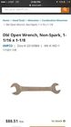 Wo-1-1 16x1-1 8 Ampco Dbl Open Wrench Non-spark