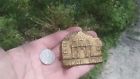 Works Alamo Iron Paperweight Wedge Door Vintage Stop