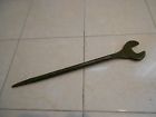 Wrench Tool Iron " Bridge 7 Worker 8 Spud American
