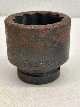 8772 Wright 1 Inch Drive 2-1/4 Impact Socket - Made In The Usa. Fast Shipping