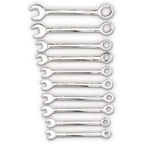 E787 Wright Tool 076799000002 Combo Wrench 10 Pcs Set- Mini Sae Full Polish Cougar Pro - 5/32inch To 7/16inch