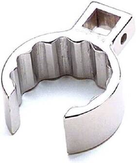 Wright Tool 076799010865 1086 - Crowfoot Wrench 1/2inch Drive 12 Point Flare Nut 1-1/2inch