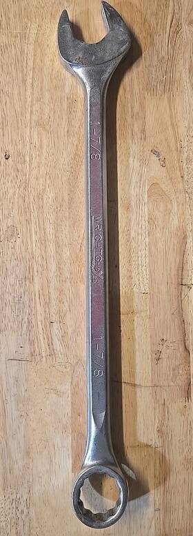Wright Tool 076799011602 1160 - Combination Wrench Wrightgrip 2.0 12 Point Satin 1-7/8inch