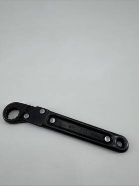 Wright Tool 076799016461 Vintage 1646 Ratcheting Flare Nut Line Wrench 1/2 12pt Made In Usa