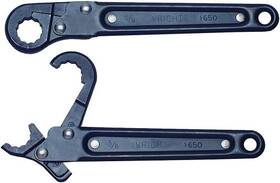 Wright Tool 076799016485 1648 - Ratchet Flare Nut Wrench 12 Point Blk Industrial Imp. 9/16inch