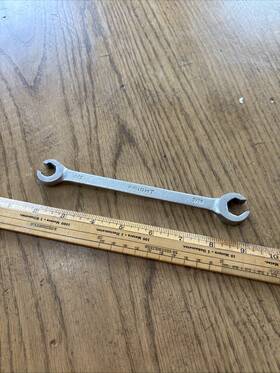Wright Tool 076799116185 11618 - Flare Nut Wrench 6 Point Satin 1/2inch X 9/16inch