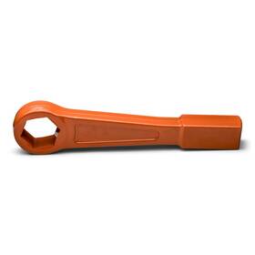 18h58 Wright Tool 076799771261 Straight Handle Striking Face Box Wrench 6-pt 1-13/16 Inch Orange