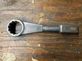 1864 Wright Tool 2 Inch Straight Hammer Wrench Usa Striking Knocker