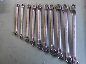 52428 Wright Tool 51012 Box Wrench 10 Pcs Set- 12 Point Offset 5/16 Inch - 7/8
