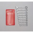 Wright Tool 787 10 Pc Miniature Combination Wrench Set 076799007872