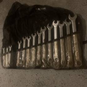 875714 Wright Tool Wrightgrip 2.0 12 Point Combination Wrench Set 14 Piece L K
