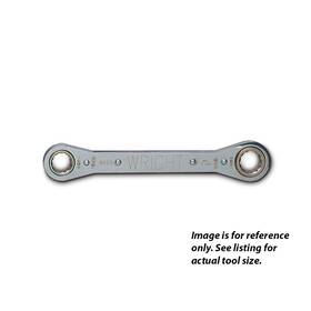 9418 Wright Tool Ratcheting Double Box Laminated Wrench 12pt 11mm X 12mm