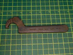 9640 Wright Tool Adjustable Pin Spanner Wrench 1/4 In 3/4 - 2 Usa