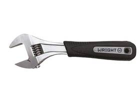 9abg08 Wright Tool - Adjustable Wrench Maximum Capacity 1-1/8inchblack Cushion Grip 8inch