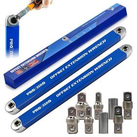 Wrjpigf 455444274228 Pro Zero Offset Extension Wrench Extended Universal Ratchet Multifunct