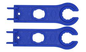 Xjs 666354606925 Xjsxzc Mc4 Solar Panel Connector Disconnecting Tool Spanners Wrench Blue