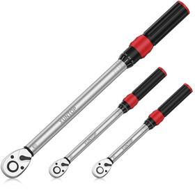Xop020 Xuntop Torque Wrench 1/4 3/8 1/2 Inch 3 Pcs Drive Click For 40-220