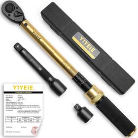 10-227 Yiyeie Y0021 1/2-inch Drive Torque Wrench 10-160 Ft.lb Nm 72-tooth Professional