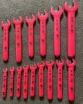 Wiha 20196 Metric Insulated Wrench Set Plus & 7MM. Electrician Nos 15 Pc. Fixed Price $349.99.