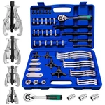 1 Gear Puller SET,2 Jaw & Bearing KIT,72PCS 3" 4" 6" 8" Gea.... Fixed Price $159.35.