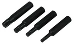 4 Pc. Triple Square 12-POINT Bit Set 60750 Lisle 5/8 Metal Sockets, Ratchets. Fixed Price $29.73.